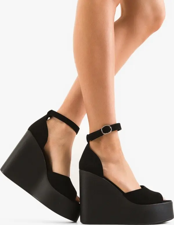 Mei Сандали на ток Zamir Черни