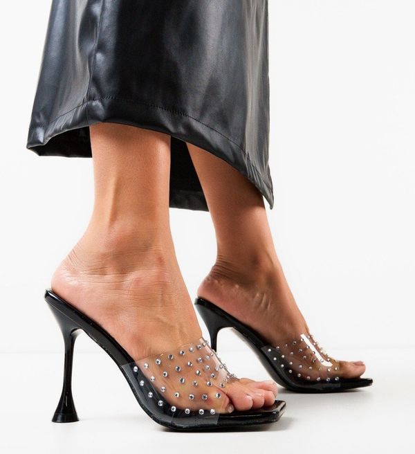 Botinelli Сандали на ток Zara Черни