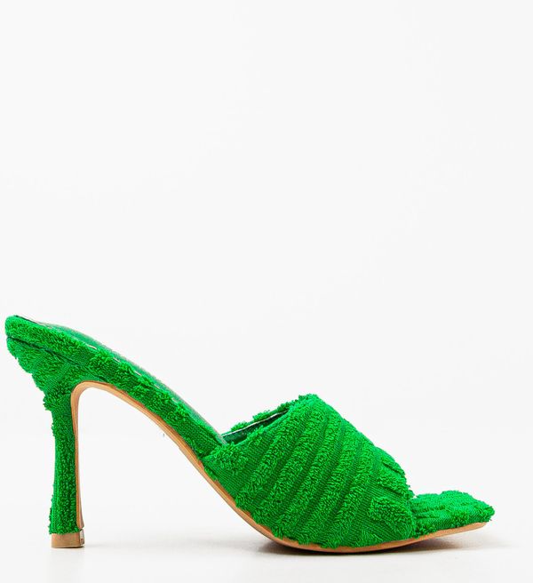 Ali Сандали на ток Zora Зелени