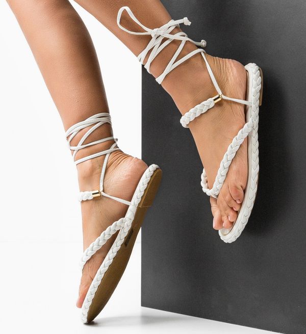 Ali Сандали Nikifor Бели