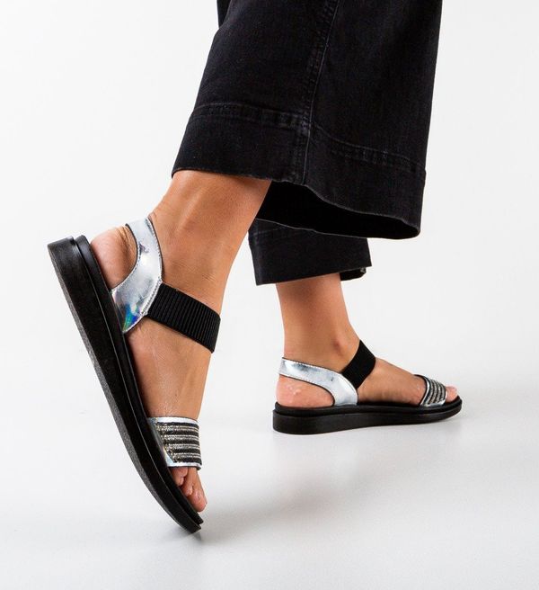 Zoha Сандали Noche Сребърни