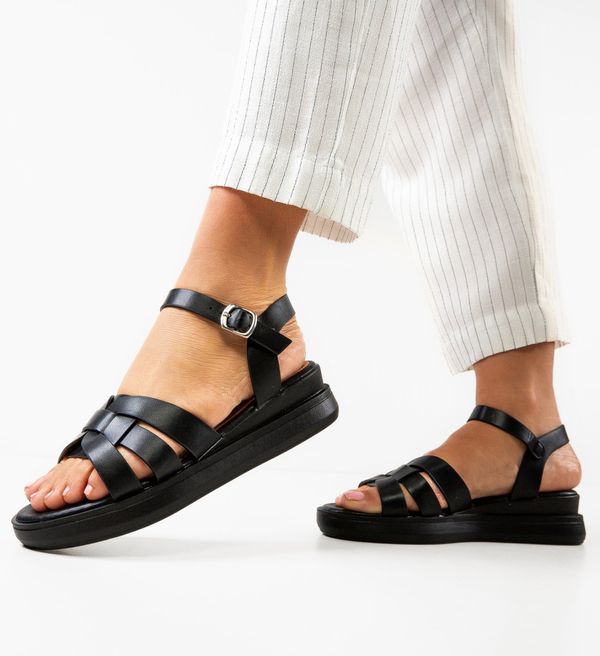 SFINX(LULU) Сандали Nonarca Черни