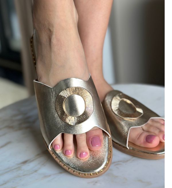 Ali Сандали Omid Златни