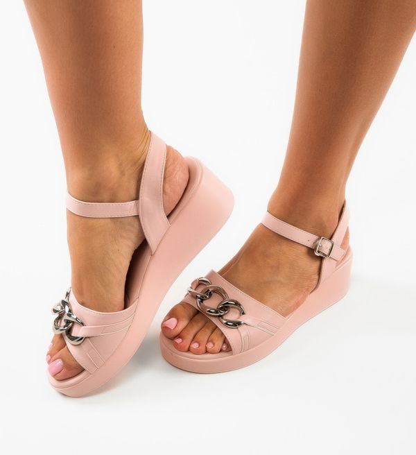 QING Сандали Peanut Розов