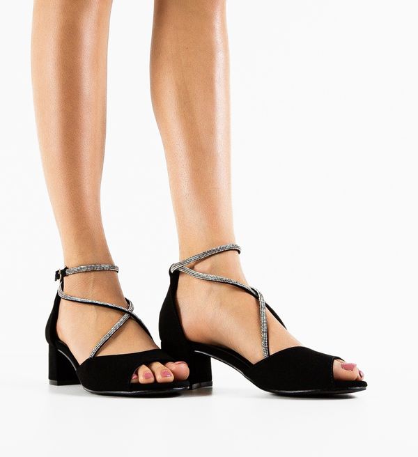 Mei Сандали Renosa Черни