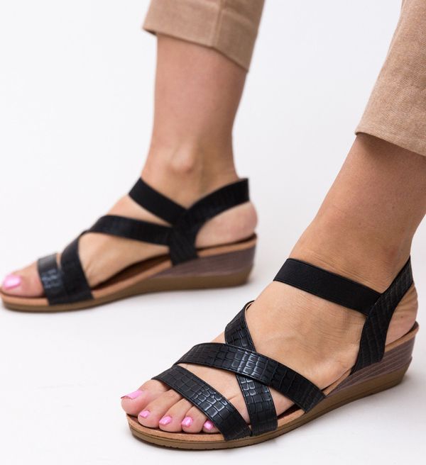 Botinelli Сандали Reynal Черни