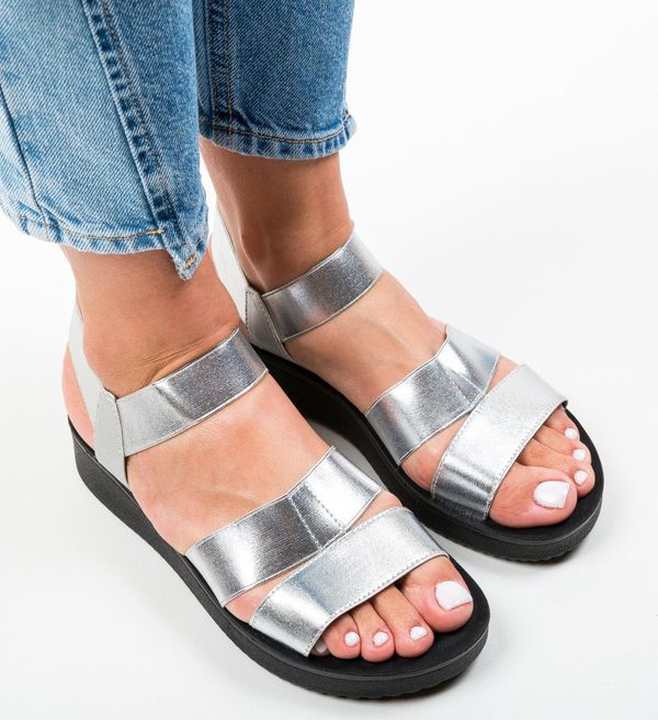 Zoha Сандали Rinda Сребърни