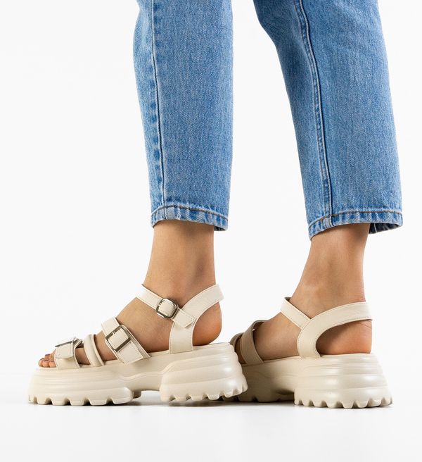 Mei Сандали Rochan Бежов