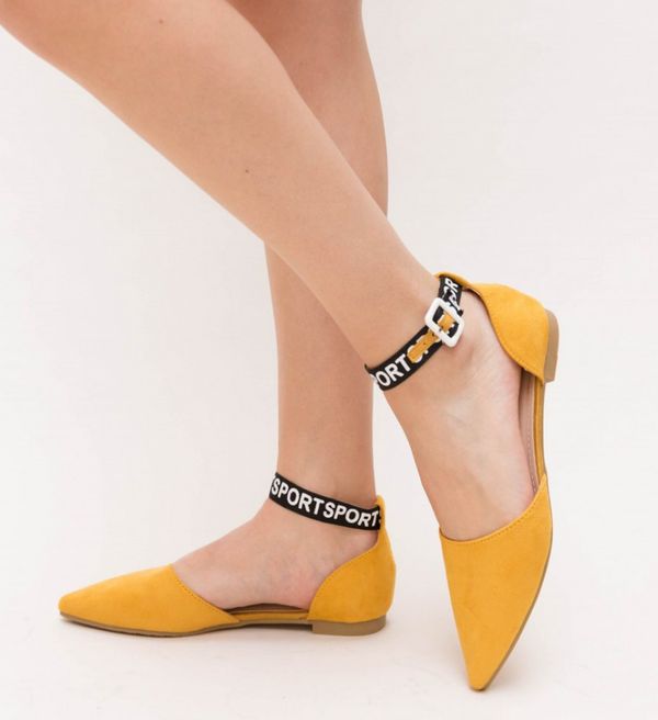 Exist Shoes Сандали Saby Жълти