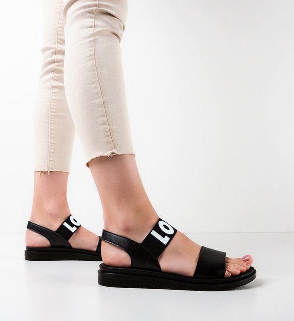 Udobni Сандали Seby Черни