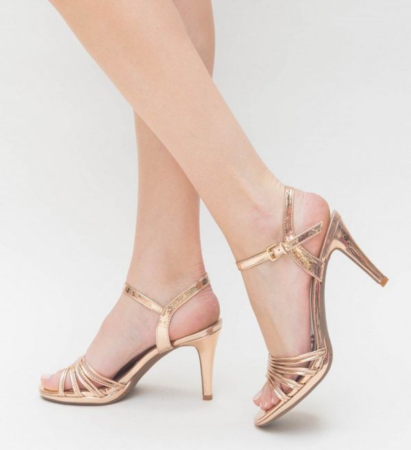 Lulux Сандали Semel Златни