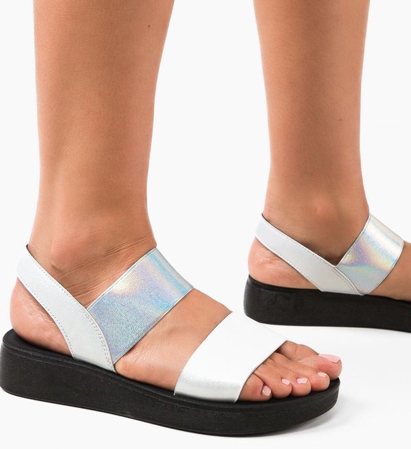 Zoha Сандали Sheryl Сребърни