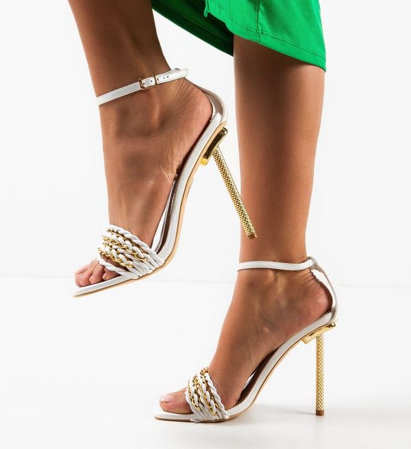 Botinelli Сандали Singleton Бели