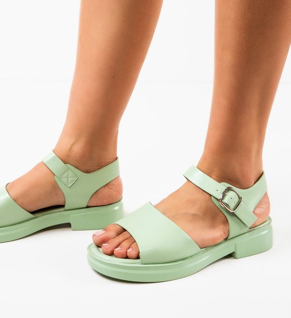 QING Сандали Snickers Тюркоаз