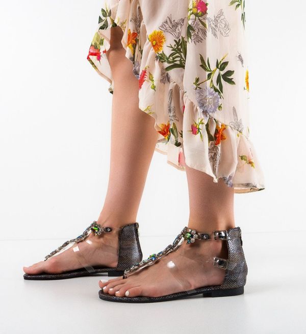 Ali Сандали Sonka Черни