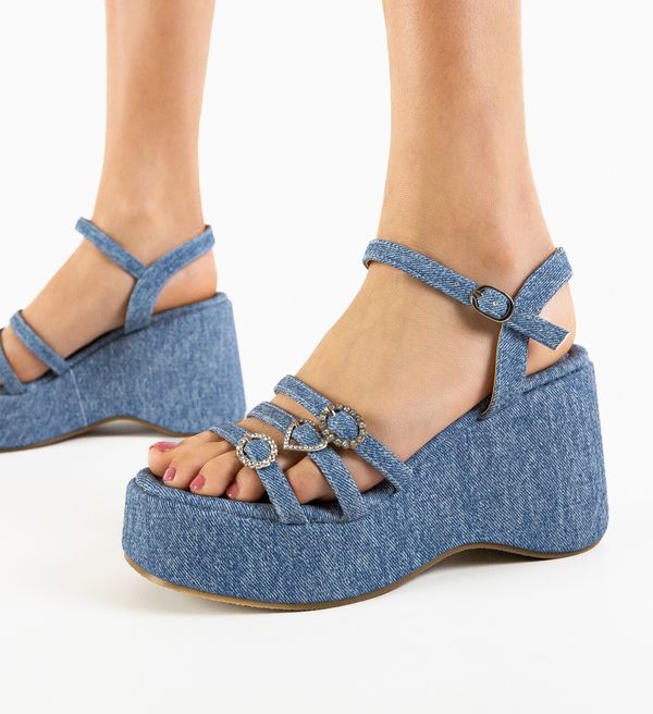 Mei Сандали Sorbon Сини