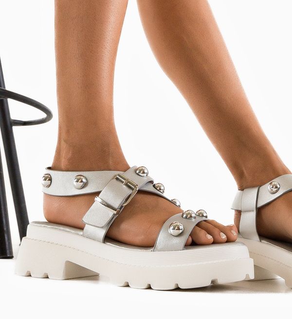 Mei Сандали Spotor Сребърни