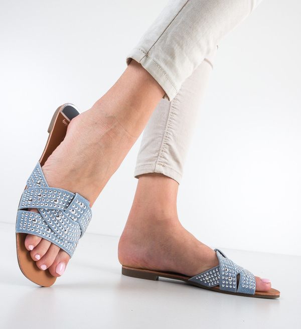 Ali Сандали Spring Сини