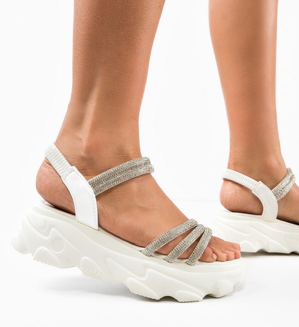 Udobni Сандали Steat Бели