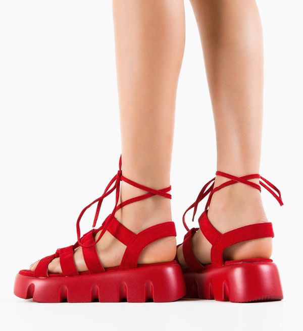 Mei Сандали Suez Червени