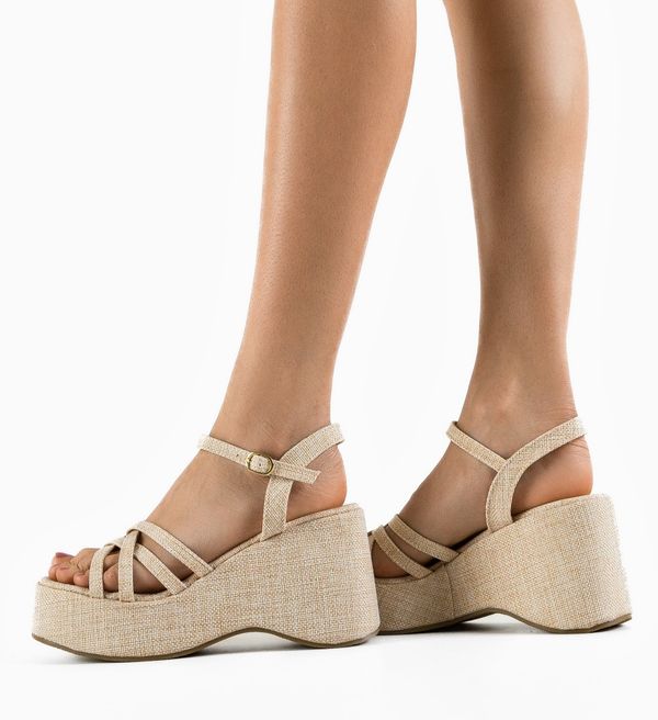 Mei Сандали Surcof Бежов