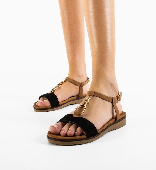 Botinelli Сандали Surind Черни