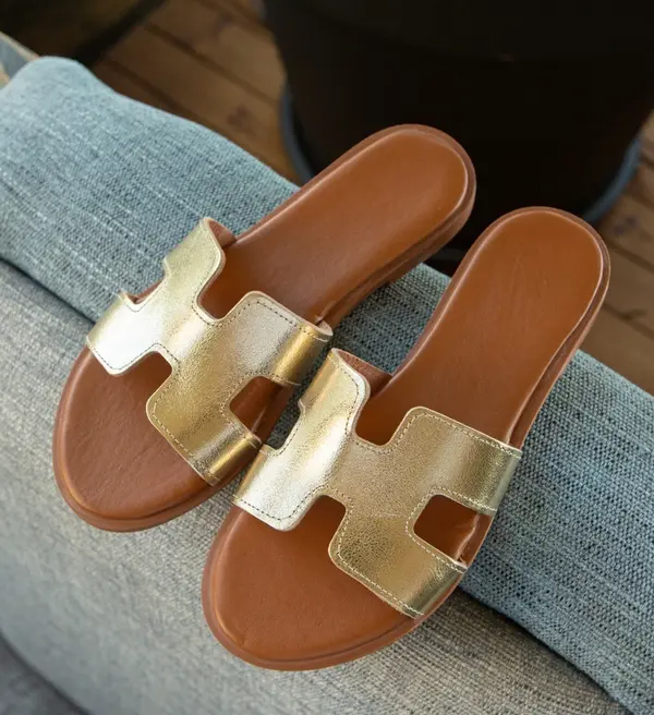 Wow Shoes Сандали Talida Златни