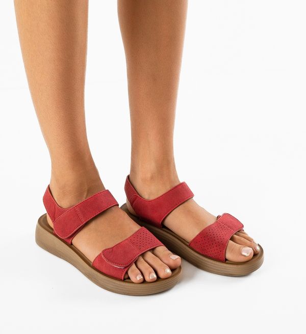 Zoha Сандали Temple Червени