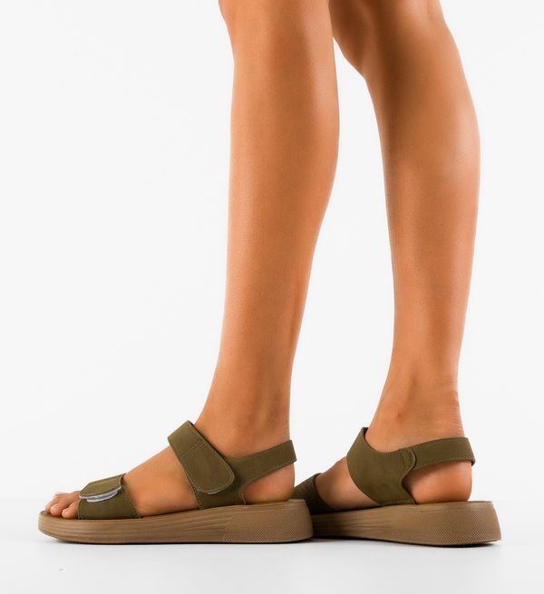 Zoha Сандали Temple Зелени