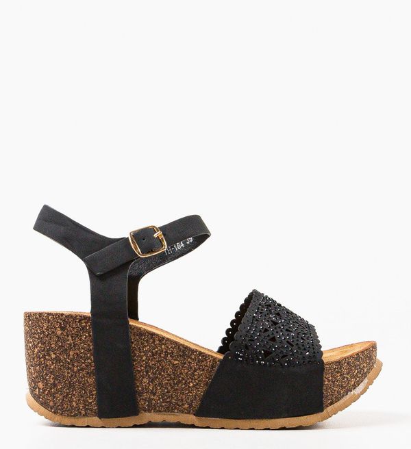 Botinelli Сандали Tessa Черни