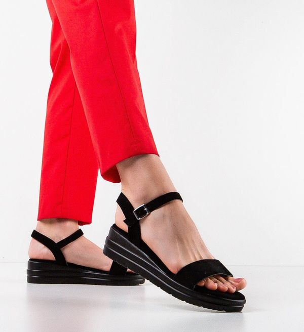 Mei Сандали Tomato Черни