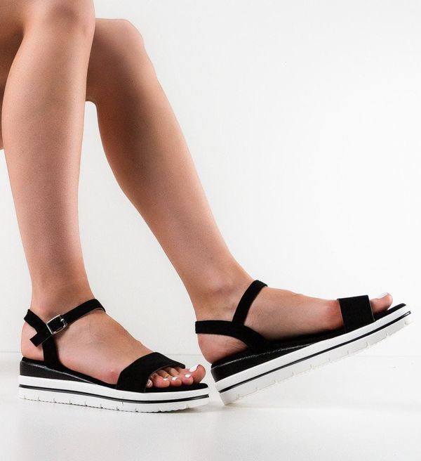 Mei Сандали Tomato Черни