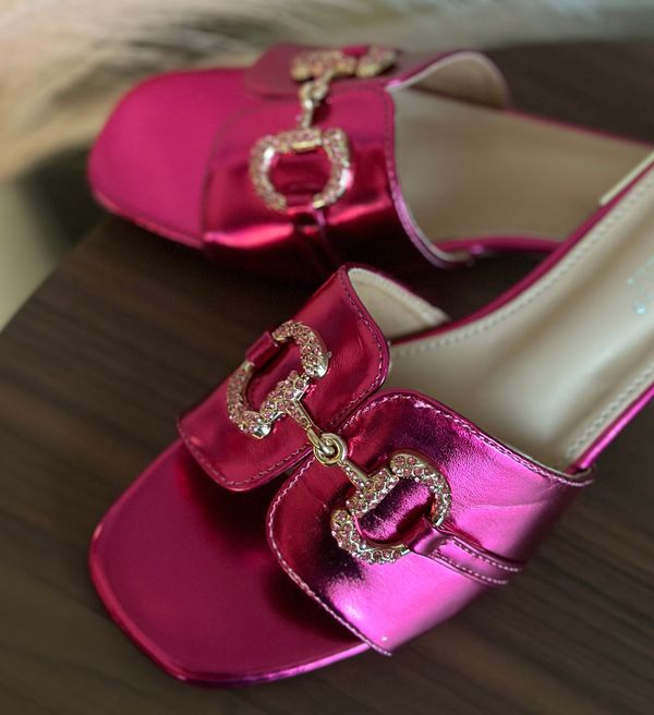 Botinelli Сандали Toyin Фуксия