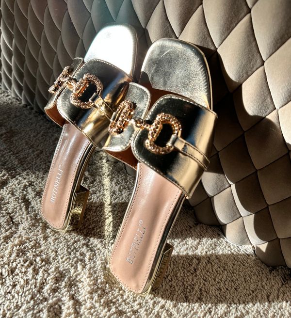 Botinelli Сандали Toyin Златни