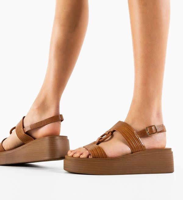 Lulux Сандали Tsering Кафяв