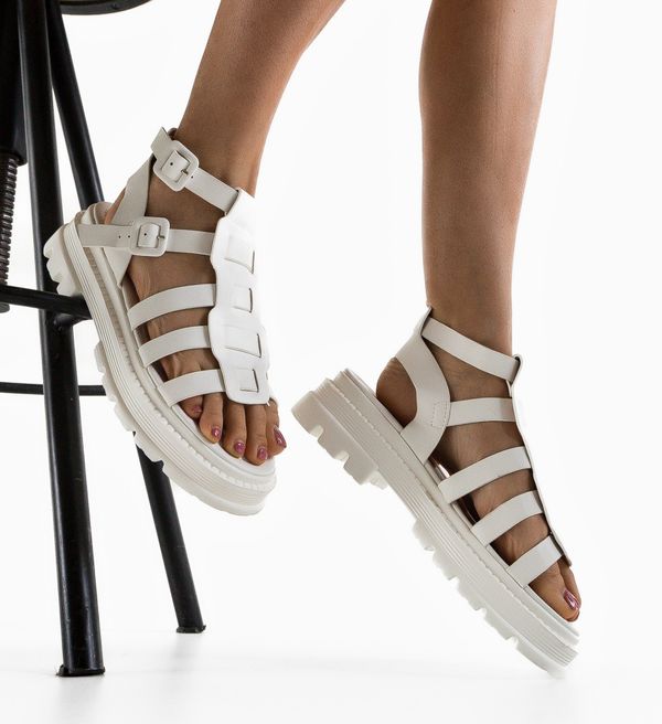 Mei Сандали Valletta Бели