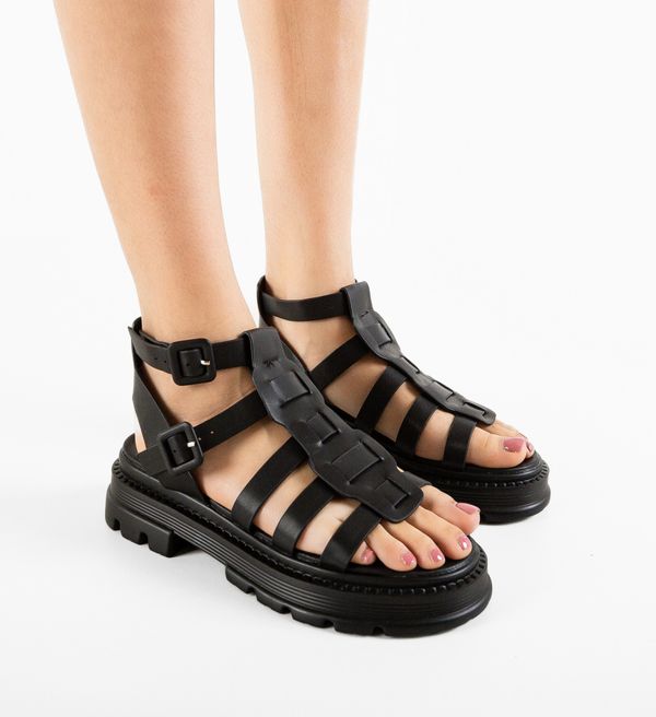 Mei Сандали Valletta Черни