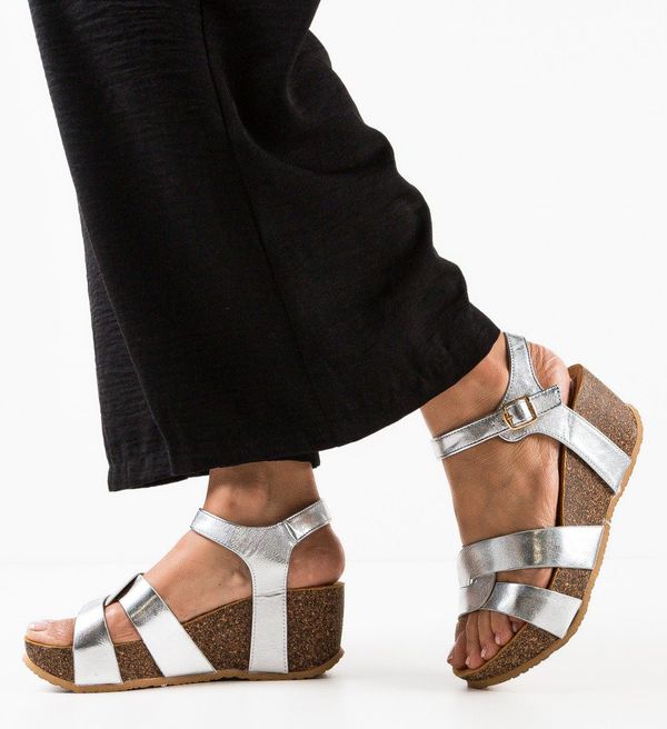 Botinelli Сандали Villanueva Сребърни