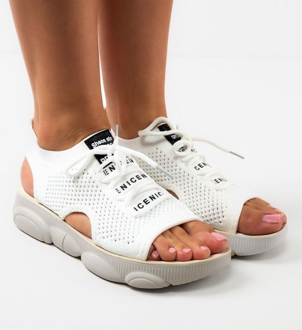 Zoha Сандали Vivien Бели