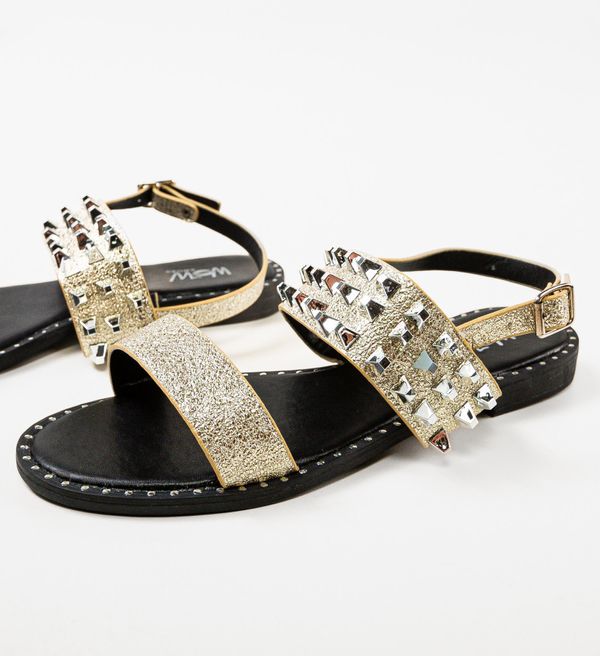 Wow Shoes Сандали Volten Златни