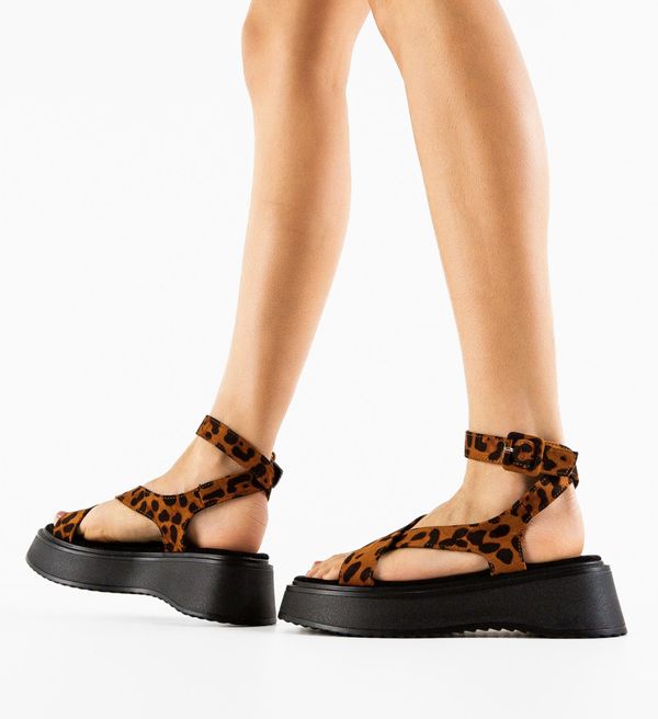 SFINX(LULU) Сандали Waler Анимал принт