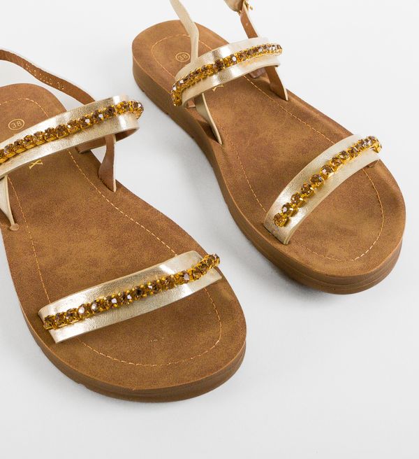 Lulux Сандали Yani Златни