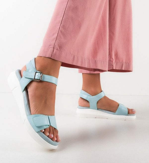 Angel Blue Сандали Yreu Сини