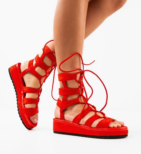 Mei Сандали Yuuki Червени