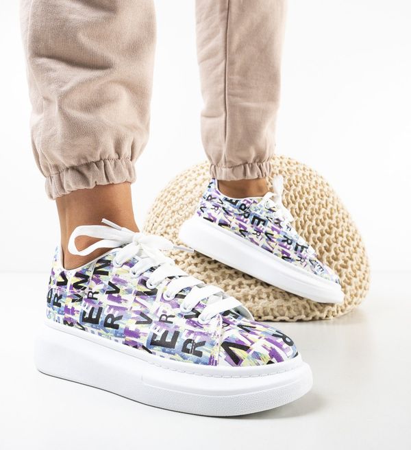 Maria Спортни Alfabet Лилав