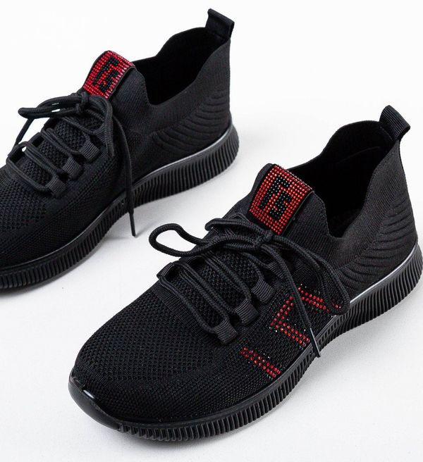 Zoha Спортни Clock Черни