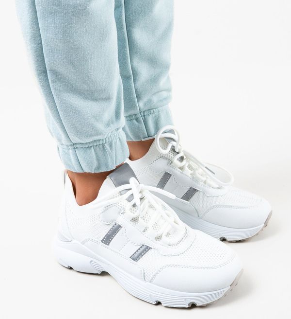 Udobni Спортни Gajan Бели