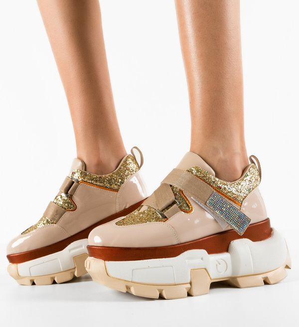 Wow Shoes Спортни Hay Бежов