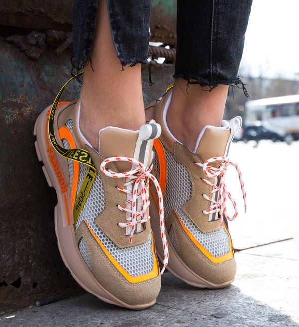 Wow Shoes Спортни Lifestyle Бежов