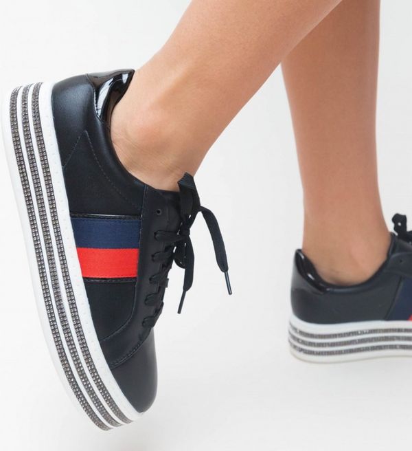 Ali Спортни Обувки Fold Черни